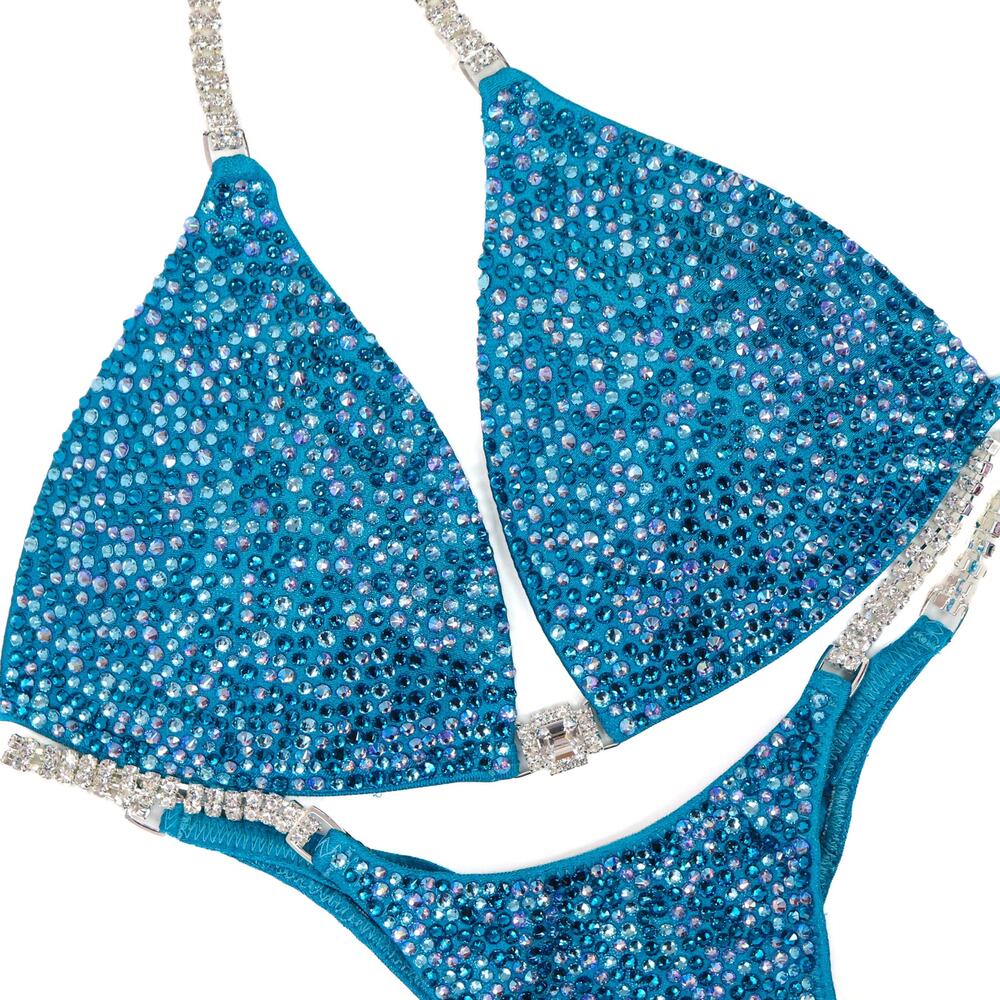 Turquoise Radiance ACBikini. Medium Molded/Pro.